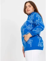 Dámska mikina RV BL 7566.69P tmavo modrá