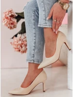 Dámske béžové lodičky SEVINO FashionStreet post ZY0726