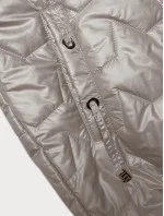 Dámsky top bez rukávov S'West s rebrovaným lemom v perlovo ružovej farbe (B8240-51) Dámsky top bez rukávov S'West s rebrovaným lemom v perlovo ružovej farbe (B8240-51)