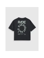 Dámske tričko oversize s potlačou 4F 4FWSS25TTSHF1993-20S Dámske tričko oversize s potlačou 4F 4FWSS25TTSHF1993-20S