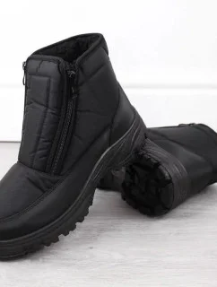 Pánske snehové topánky 22MN26-5011 / EVE439 Black - NOVINKY