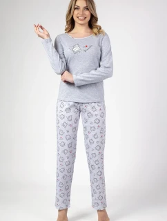 Dámske pyžamo Regina 675 dĺžka/r 2XL Z24/25