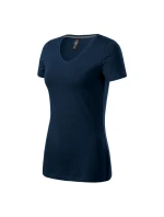 Malfini Action Tričko s výstrihom do V W MLI-70102 navy blue