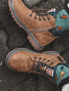 Dziecięce Botki Trapery Big Star KK374130 Camel