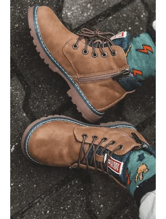 Dziecięce Botki Trapery Big Star KK374130 Camel