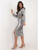 Šaty DHJ SK 18169.76 striebro Šaty DHJ SK 18169.76 striebro