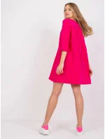 Dámske šaty RV SK 6274.36P Fuchsia - FPrice Dámske šaty RV SK 6274.36P Fuchsia - FPrice