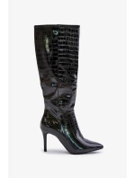 Topánky na podpätku model 202608 Krok vo veľkom štýle