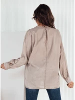 Dámske tričko NEBREDA beige FashionStreet DY0390
