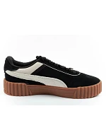 Puma buty sportowe damskie trampki Carina 3.0 skórzane czarne modne dámské