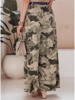 FLOWES svetlozelená moro nohavicová sukňa s opaskom FashionStreet UY2562 FLOWES svetlozelená moro nohavicová sukňa s opaskom FashionStreet UY2562