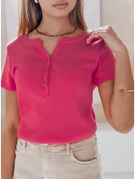 Dámska bavlnená pruhovaná blúzka KISS LOOK, ružová, FashionStreet RY2832 Dámska bavlnená pruhovaná blúzka KISS LOOK, ružová, FashionStreet RY2832