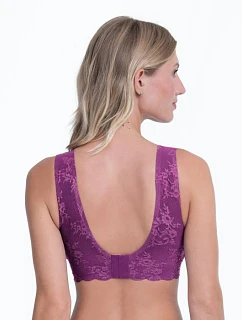 Esenciálna čipkovaná braletka s penovou výstužou 5400 magic purple - Anita Classix