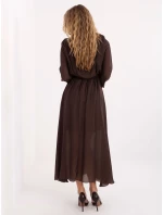 Šaty MI SK 27580.02 tmavohnedé