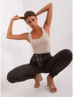 Tepláky RV DR 8195.35 tmavá khaki