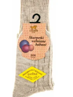 VLNENÉ PONOŽKY BABIČKA 1012