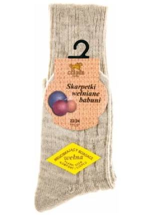 VLNENÉ PONOŽKY BABIČKA 1012
