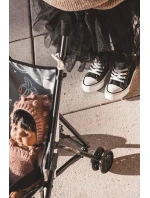 Dziecięce Klasyczne Niskie Trampki BIG STAR HH374194 Czarne