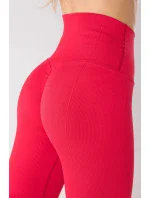 Dámske legíny Seamless Balance Ski Patrol červené - GoldBee