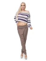 Krátky sveter model 131597 PeeKaBoo Krátky sveter model 131597 PeeKaBoo