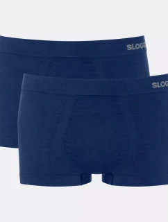 Pánske boxerky GO Smooth Hipster 2P - neznáme - tmavomodré 6722 - SLOGGI
