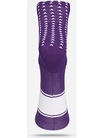 Mr. Socks L 05010 Športové ponožky „Ballersocks Light“ 88.5010 fialové/biele Mr. Socks L 05010 Športové ponožky „Ballersocks Light“ 88.5010 fialové/biele