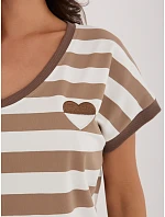 Blúzka RV BZ A1253.07 hnedá