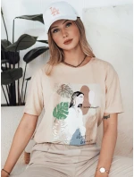 Dámske broskyňové tričko BRAVIS FashionStreet RY2618