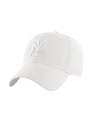 '47 New York Yankees Clean Up Baseball Cap White B-RGW17GWS-WHF '47 New York Yankees Clean Up Baseball Cap White B-RGW17GWS-WHF