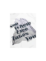 Tričko PEAK PERFORMANCE Explore Graphic Tee Women, biele Tričko PEAK PERFORMANCE Explore Graphic Tee Women, biele