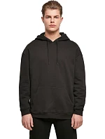 Build your Brand BB 006 Oversize mikina s kapucňou z hrubej bavlny 56.B006 biela