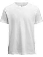 James Harvest Scarsdale T-Shirt Men Pánske hrubé tričko 62.4021 biele