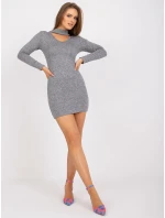 Šaty EM SK 2682.53P tmavo šedá