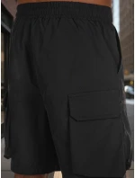Pánske textilné bojové šortky čierne FashionStreet SX2506 Pánske textilné bojové šortky čierne FashionStreet SX2506