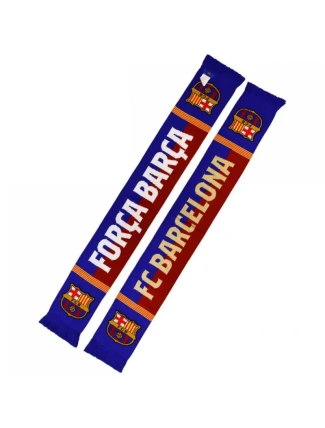 FC Barcelona N33 5004BUD33 dvojitý pletený šál FC Barcelona N33 5004BUD33 dvojitý pletený šál