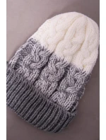 Dámska čiapka Samara K346 sivá+biela