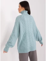 Jumper AT SW 2355 2.30X tmavá mentolová