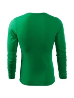 Fit-T LS pánske tričko stredne zelené