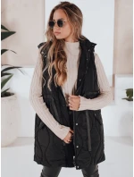 Dámska prešívaná vesta WELIA black FashionStreet TY3294 Dámska prešívaná vesta WELIA black FashionStreet TY3294