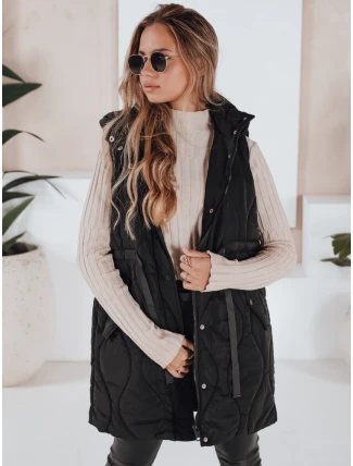 Dámska prešívaná vesta WELIA black FashionStreet TY3294 Dámska prešívaná vesta WELIA black FashionStreet TY3294
