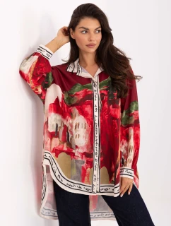 IT košeľa KS 18729.12 bordová