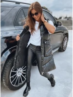 Dámska prešívaná vesta MARIEL čierna FashionStreet TY3017