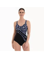 Style Luella Jednodielne plavky 7358 schwarz/pool blue - Anita Classix