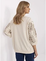 Blúzka RV BL A367 1.18P svetlo béžová