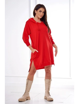 Dámska mikina uni 9078 červená - Kesi Dámska mikina uni 9078 červená - Kesi