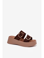 Žabky na platforme model 225369 Krok vo veľkom štýle