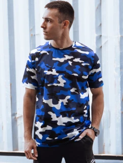 Pánske modré moro tričko FashionStreet RX5596
