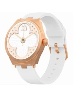 Smart hodinky Gravity Rose Gold White GT25-4 Smart hodinky Gravity Rose Gold White GT25-4