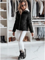 Dámska zimná manšestrová bunda TRENDYGLAM black FashionStreet TY4357