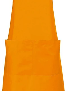 SOL'S Gala Zástera s náprsenkou 25.8010 oranžová
